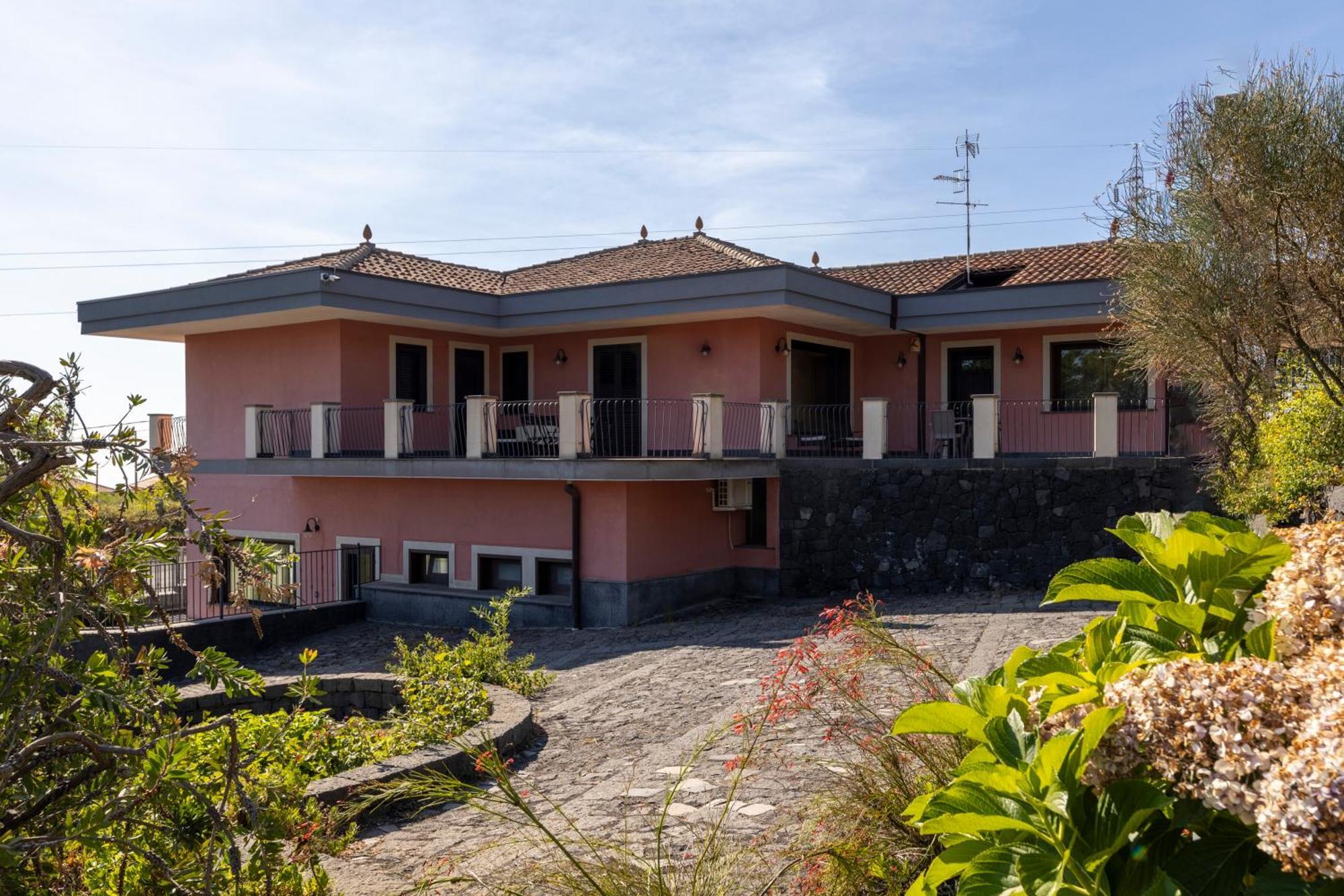 Villa Vulcano, Tra L'Etna E Il Mare Zafferana Etnea Bagian luar foto